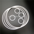 Engineering plastic polymer backup ring